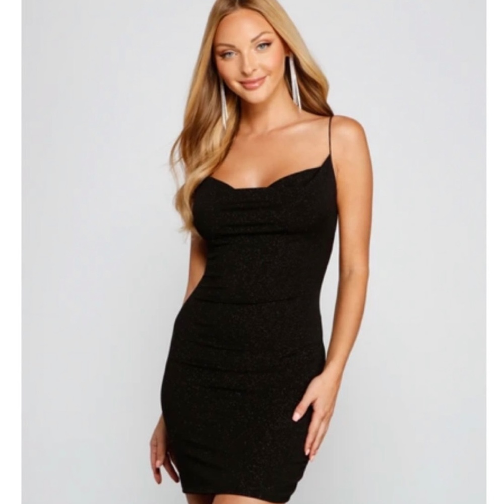 NWT Glitter Mini Dress